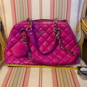 Kate Spade Fuchsia Quilted Shoulder Bag